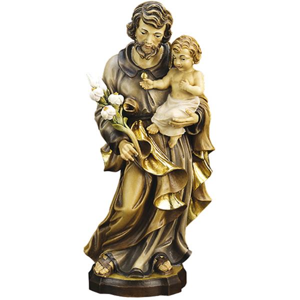 Hl. Josef mit Kind und Lilie Hl. Josef mit Kind und Lilie