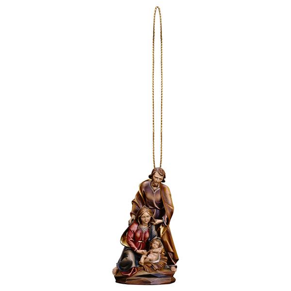 Blockkrippe Barock mit Goldfaden Blockkrippe Barock mit Goldfaden