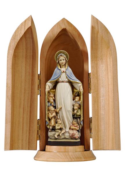 Schutzmantelmadonna in Nische Schutzmantelmadonna in Nische