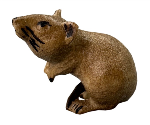 Maus mit Pfoten nach oben