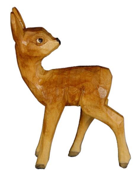 Bambi rückwertsschauend in zirbel Bambi rückwertsschauend in zirbel