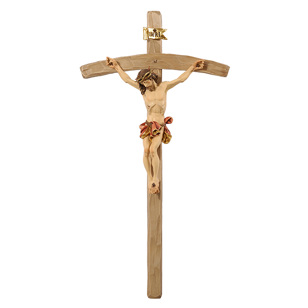 Barockes Kruzifix mit Dornen
