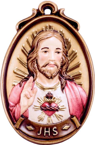 Medaillon Herz Jesu