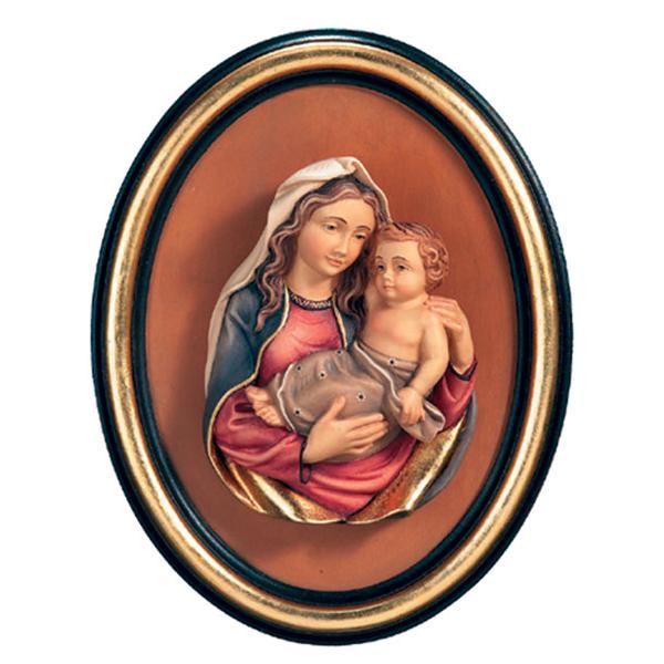 Madonna Brustbild neu mit Rahmen Madonna Brustbild neu mit Rahmen