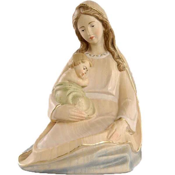 Sitzende Madonna mit Kind - Esche Sitzende Madonna mit Kind - Esche