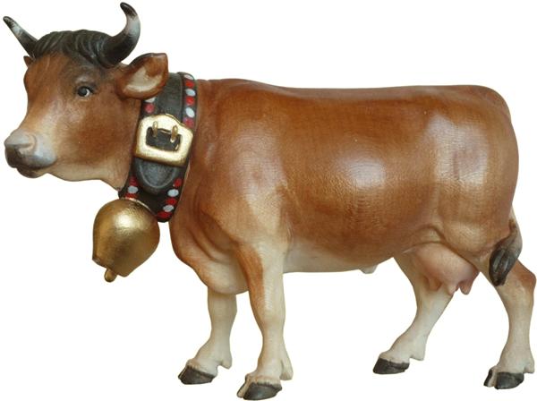 Kuh mit Glocke in Zirbel