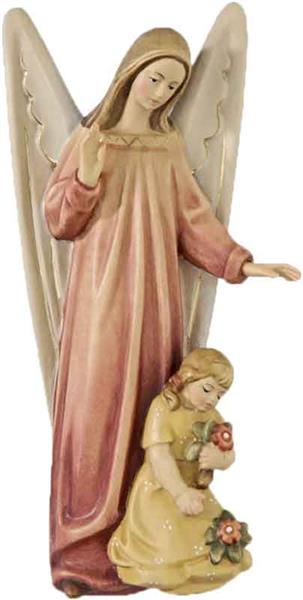 Schutzengel Relief z.H. mit Mädchen