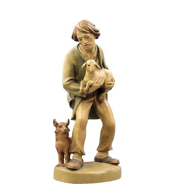 Hirt mit Lamm u. Hund Hirt mit Lamm u. Hund