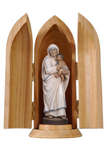 Mutter Theresa in Nische