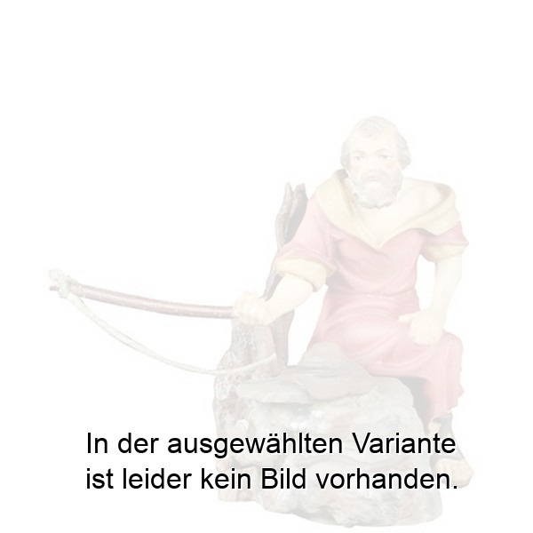 Hirt mit Peitsche und Stein Hirt mit Peitsche und Stein