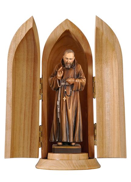 Padre Pio in Nische