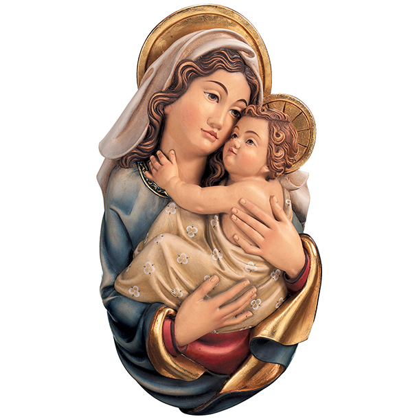 Madonna Brustbild ohne Engel Madonna Brustbild ohne Engel
