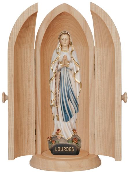 Nische mit Madonna Lourdes