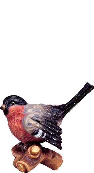 Vogel auf Ast H.K. rot