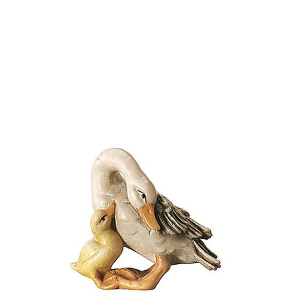 Gans mit Küken Gans mit Küken