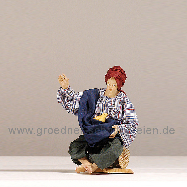 Junge mit Küken orient. Junge mit Küken orient.