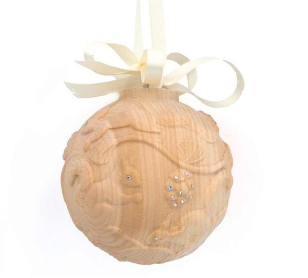 Zirbelkugel mit Eichhörnchen Zirbelkugel mit Eichhörnchen