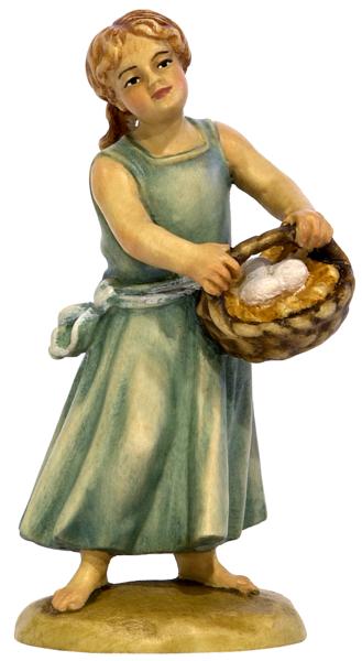 Mädchen mit Korb Mädchen mit Korb