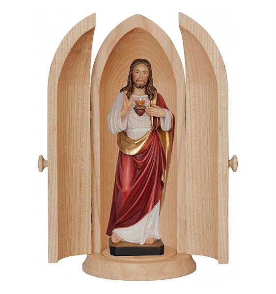 Nische mit Herz Jesus