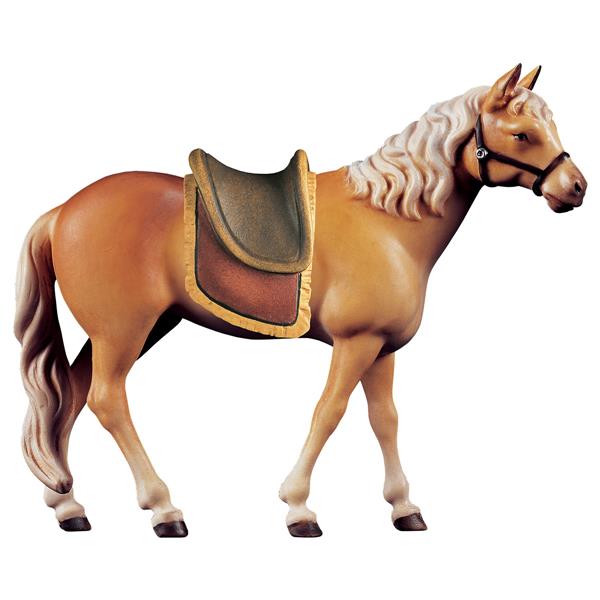 Pferd Haflinger mit Sattel Pferd Haflinger mit Sattel