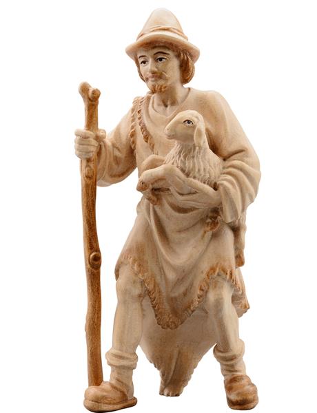 Hirt mit Stock und Lamm