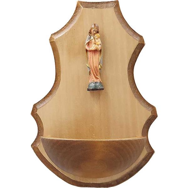 Weihwasserkessel mit Madonna Weihwasserkessel mit Madonna