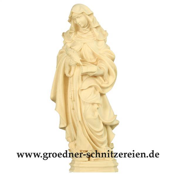 Hl. Verena mit Feder und Kamm Hl. Verena mit Feder und Kamm