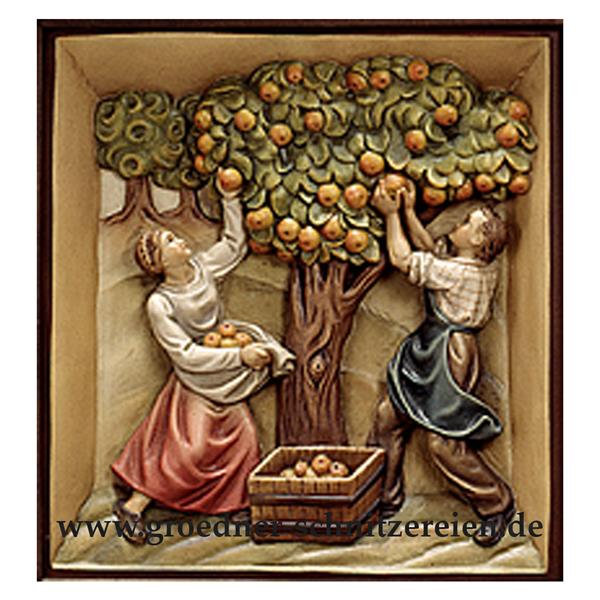 Relief Herbst ohne Rahmen Relief Herbst ohne Rahmen