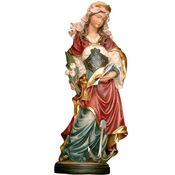 Hl. Filomena mit Pfeil und Anker Hl. Filomena mit Pfeil und Anker