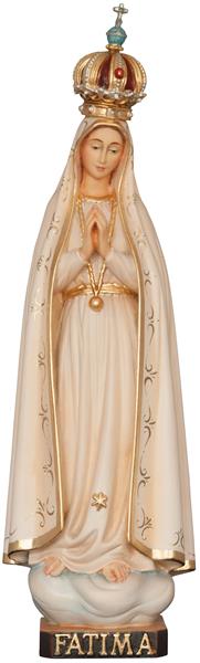 Madonna Fatima der Pilger mit Krone