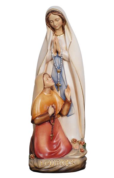 Madonna Lourdes mit Bernadette Madonna Lourdes mit Bernadette