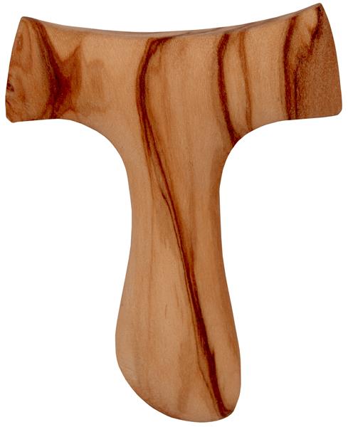 Handschmeichler Tau-Kreuz Olivenholz Handschmeichler Tau-Kreuz Olivenholz