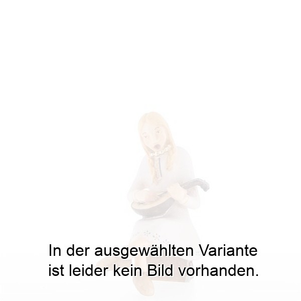 Junge Frau mit Lyra