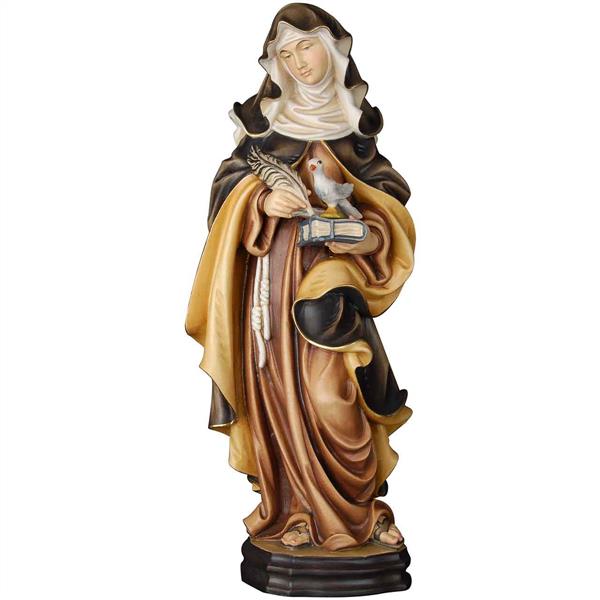 Hl. Scholastika mit Feder und Taube Hl. Scholastika mit Feder und Taube