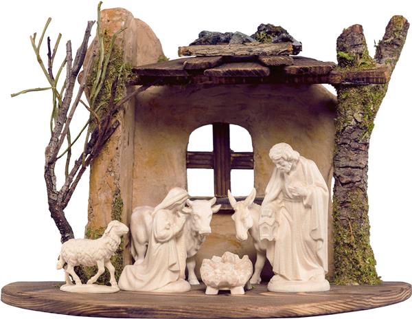 Krippenset Bauernkrippe 7-teilig Krippenset Bauernkrippe 7-teilig