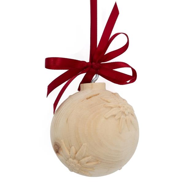 Weihnachtskugel Edelweiss Weihnachtskugel Edelweiss