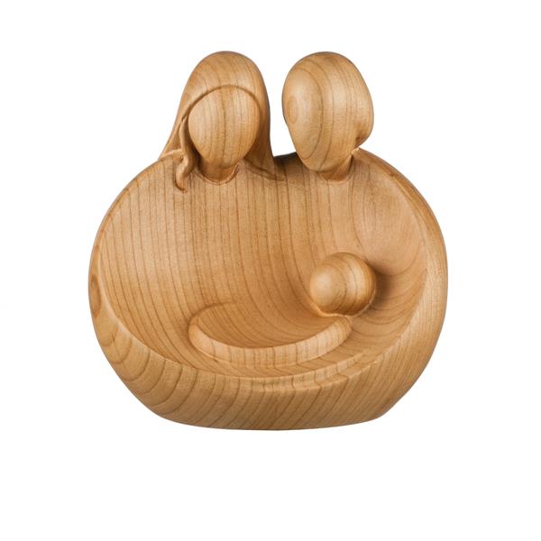 Krippenblock modern art Kirsche