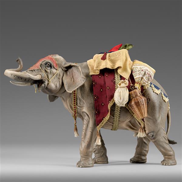 Elefant bepackt Elefant bepackt