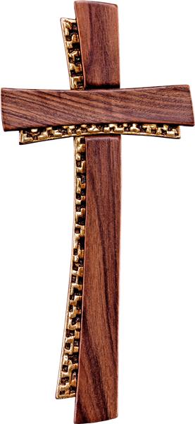 Decokreuz Nuss Decokreuz Nuss