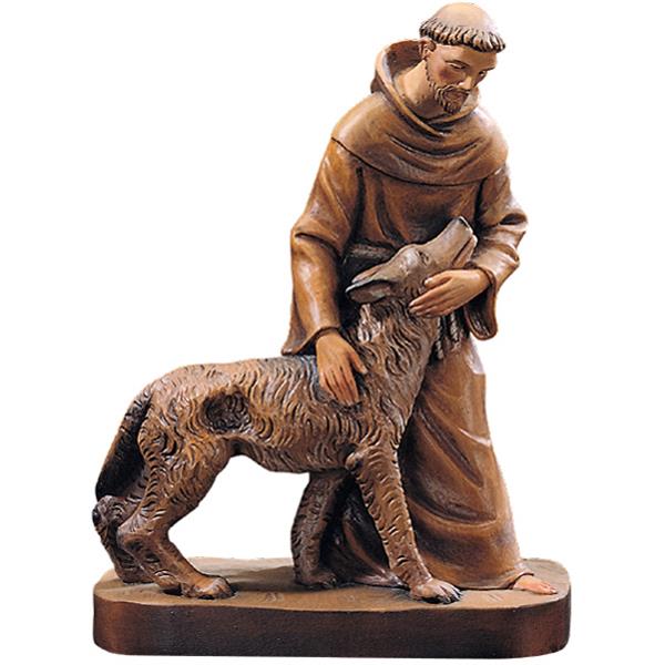 Hl. Franziskus mit Wolf Hl. Franziskus mit Wolf