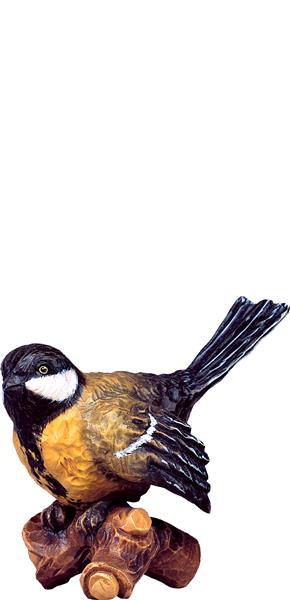 Vogel auf Ast H.K. gelb
