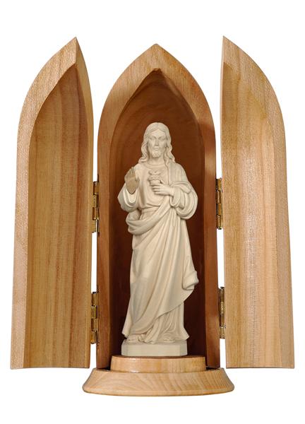 Herz Jesu in Nische Herz Jesu in Nische
