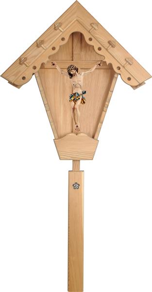Feldkreuz mit Corpus barock Feldkreuz mit Corpus barock