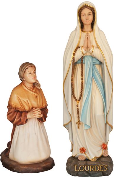Lourdes Madonna mit Bernadette Lourdes Madonna mit Bernadette