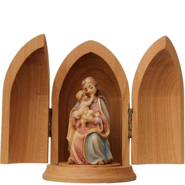 Nische mit Maria Hilf Madonna Nische mit Maria Hilf Madonna