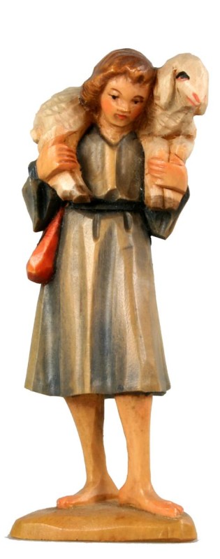 Hirt mit Schulterschaf Hirt mit Schulterschaf