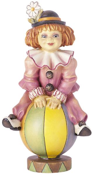 Babyclown auf Kugel Babyclown auf Kugel