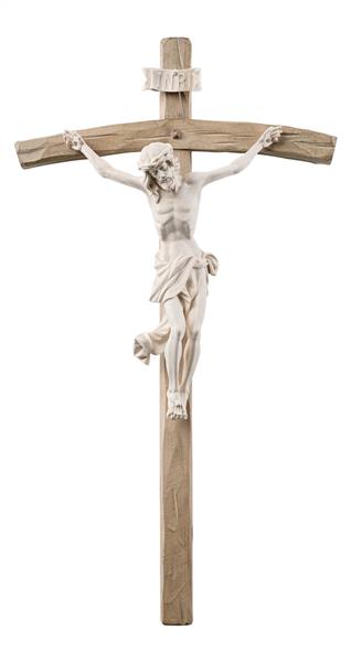 Christus Benedikt mit Kreuz gebogen