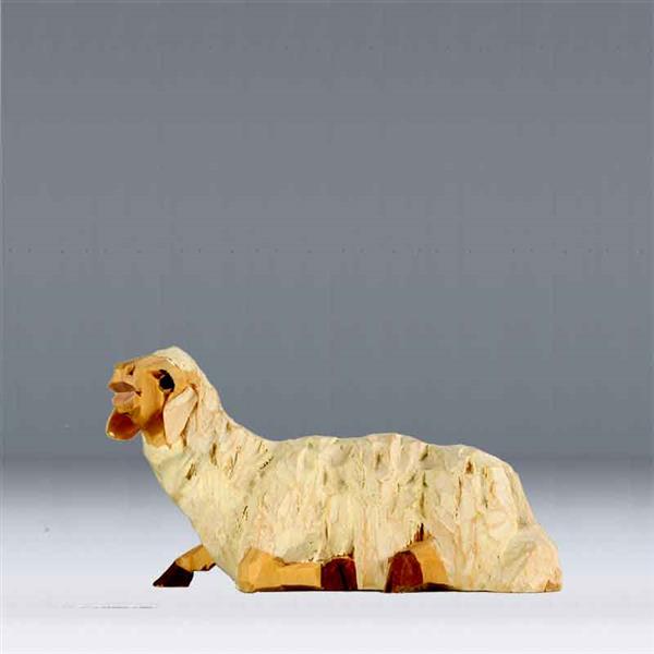 Schaf liegend HANDGESCHNITZT Schaf liegend HANDGESCHNITZT