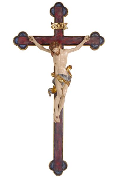 Christus Leonardo-Balken echtgold Barock